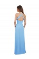 Compre Bígaro línea A Tirantes espagueti Gasa Largo Vestidos de dama de honor