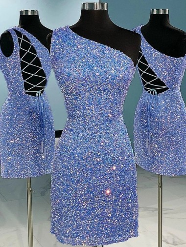 Compre Color mostrado Cubierta Un Hombre Corto Lentejuelas Terciopelo Corto Vestidos de fiesta