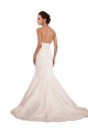 Compre Marfil Sirena Cuello de Corazón Cola capilla Encaje Vestidos de novia