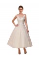 Compre Marfil Ilusión Tul Encaje Vestidos de novia