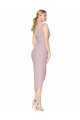 Compre Primavera Sirena Un Hombre Cuello de Corazón Cóctel Gasa Corto Asimétrico Formales Vestidos de dama de honor / Vestidos de fiesta