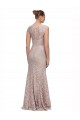 Compre Sirena Cuello de Corazón Encaje Largo Vestidos de dama de honor / Vestidos de fiesta