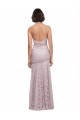 Compre Sirena Cuello de Corazón Encaje Largo Vestidos de dama de honor / Vestidos de fiesta