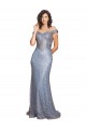 Compre Sirena Hombros Descubiertos Lentejuela Largo Formales Vestidos de dama de honor / Vestidos de fiesta