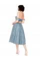 Compre línea A Hombros Descubiertos Encaje Corto Vestidos de dama de honor / Vestidos de cóctel
