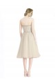 Compre línea A Sin tirantes Cóctel Tul Corto Vestidos de dama de honor / Vestidos de cóctel / Vestidos para homecoming
