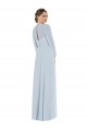 Compre línea A Sin tirantes Gasa Largo Formales Vestidos de dama de honor / Vestidos de noche