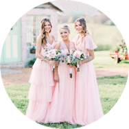 Compre Rosa Vestidos de dama de honor