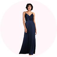 Compre Columna Vestidos de dama de honor