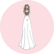 Compre línea A Vestidos de novia