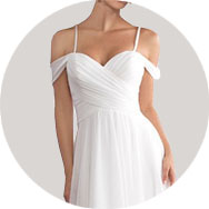Compre Hombros Descubiertos Vestidos de novia