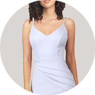 Compre Tirantes espagueti Vestidos de novia